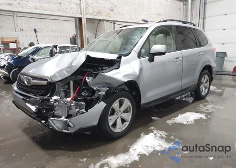 2016 Subaru Forester 2.5I Premium from USA, damaged, VIN JF2SJADC2GH442534